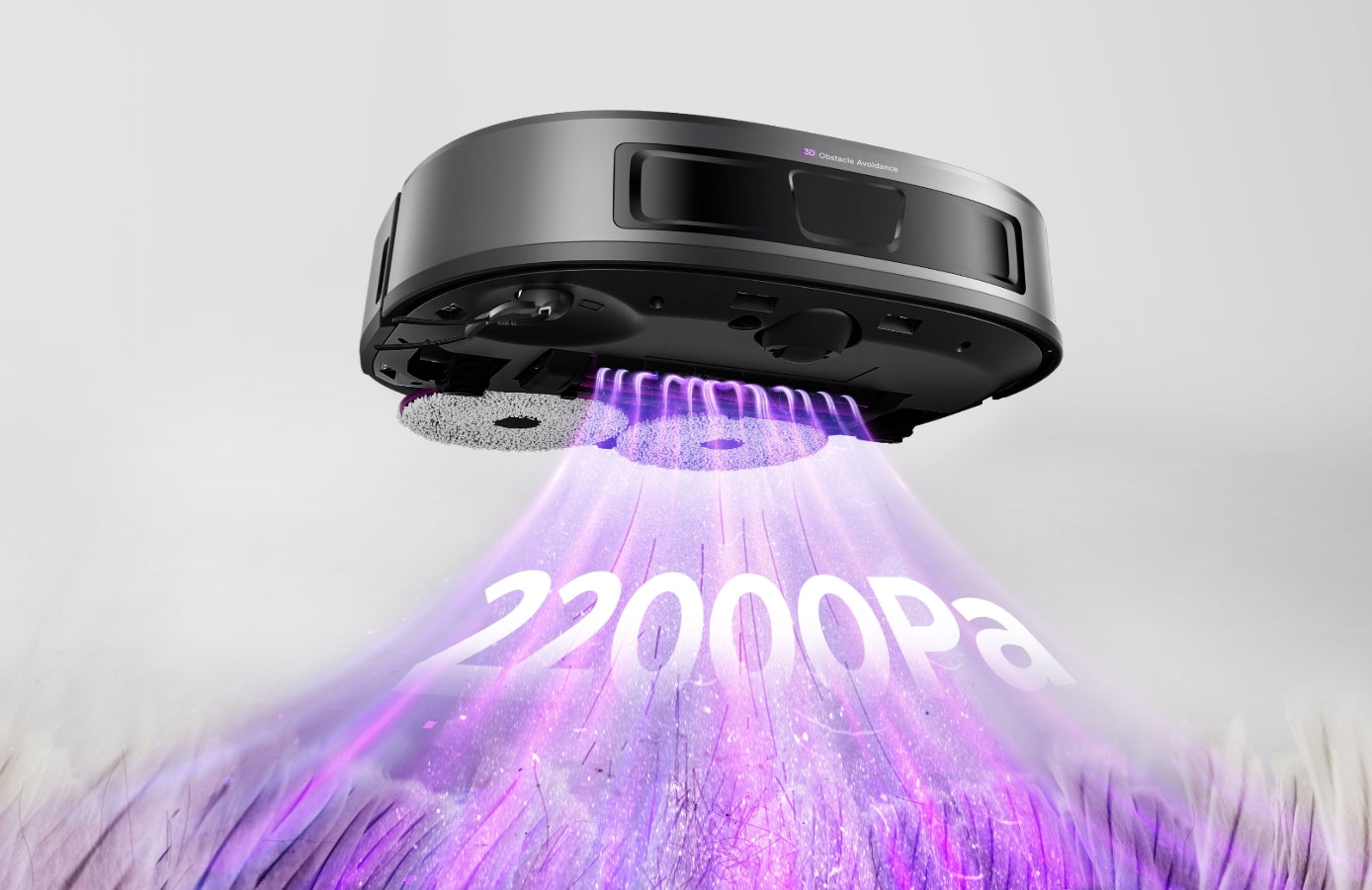 Potente succión de 22.000 Pa